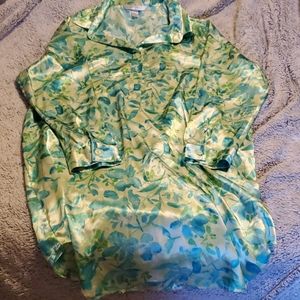 Cacique 14\16 polyester satin night gown